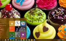 Cupcake win10 theme