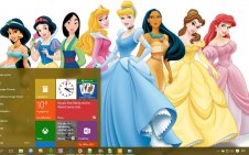 Princess win10 theme