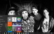 Pierce the Veil win10 theme