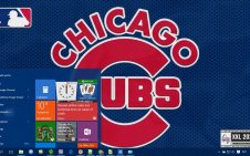 Chicago Cubs win10 theme