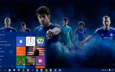 Chelsea win10 theme