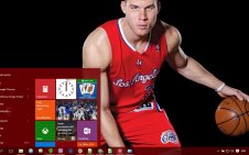 Blake Griffin win10 theme