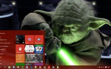 Yoda win10 theme