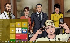 Archer win10 theme