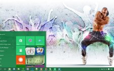 Dance win10 theme