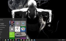 Fitness win10 theme