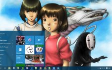 Spirited Away win10 theme