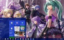 Vocaloid win10 theme