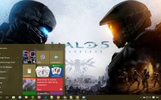 Halo 5: Guardians win10 theme