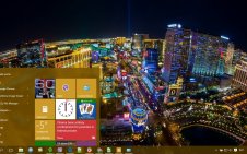 Las Vegas win10 theme