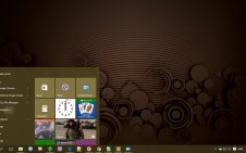 Brown win10 theme