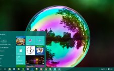 Bubble win10 theme