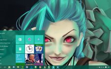 Jinx win10 theme