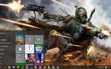 Boba Fett win10 theme