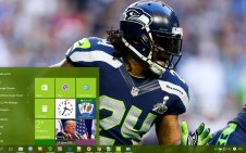 Marshawn Lynch win10 theme