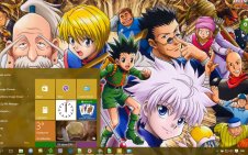 Hunter x Hunter win10 theme