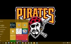 Pittsburgh Pirates win10 theme