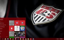 US Soccer win10 theme