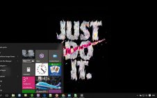 Just Do It win10 theme