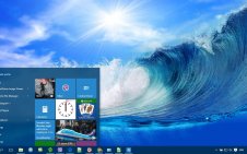 Wave win10 theme