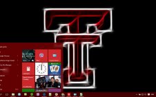 Texas Tech win10 theme