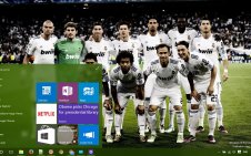 Real Madrid win10 theme