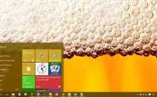 Beer win10 theme