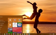 Romantic win10 theme