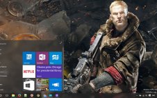 Wolfenstein The New Order win10 theme