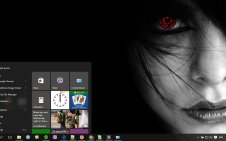 Sharingan win10 theme