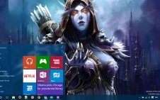 World Of Warcraft win10 theme