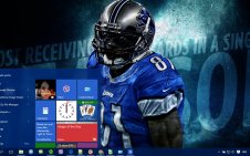 Calvin Johnson win10 theme