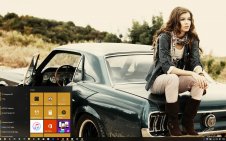 Country Girl win10 theme