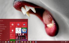 Vampire win10 theme