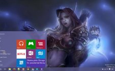 Warcraft win10 theme