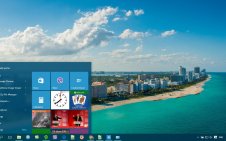 Miami win10 theme