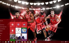 Houston Rockets win10 theme