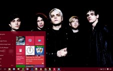 My Chemical Romance win10 theme