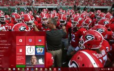 UGA win10 theme