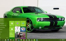 Dodge Challenger win10 theme