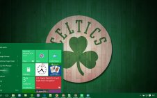 Boston Celtics win10 theme