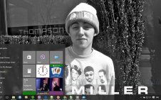 Mac Miller win10 theme