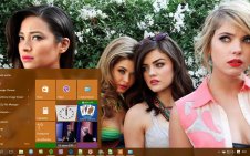 Pretty Little Liars win10 theme