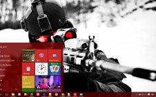 Sniper win10 theme