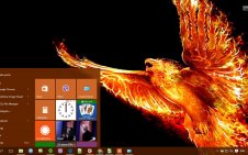 Phoenix win10 theme