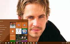 Paul Walker win10 theme