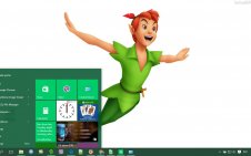 Peter Pan win10 theme