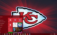 Kansas City Chiefs win10 theme