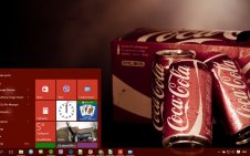 Coca Cola win10 theme