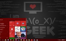 Geek win10 theme